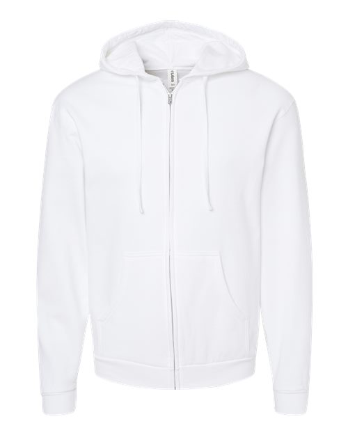Unisex Full-Zip Hooded Sweatshirt - 10668