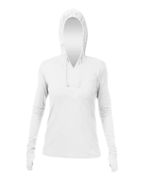 Women's Breeze Tech Hooded Long Sleeve T-Shirt - 12222