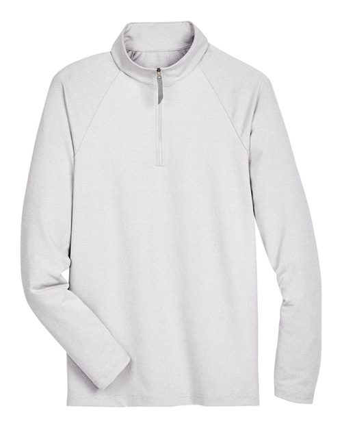 Men's CrownLux Performance® Clubhouse Micro-Stripe Quarter-Zip Pullover - 13184