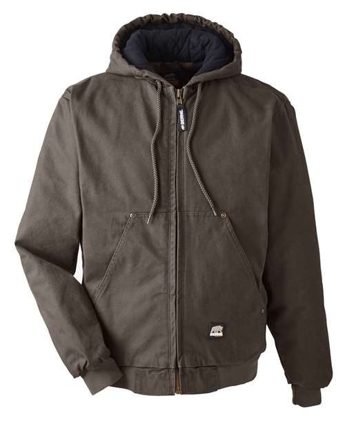 Men's Heartland Washed Cotton Duck Hooded Jacket - 13284