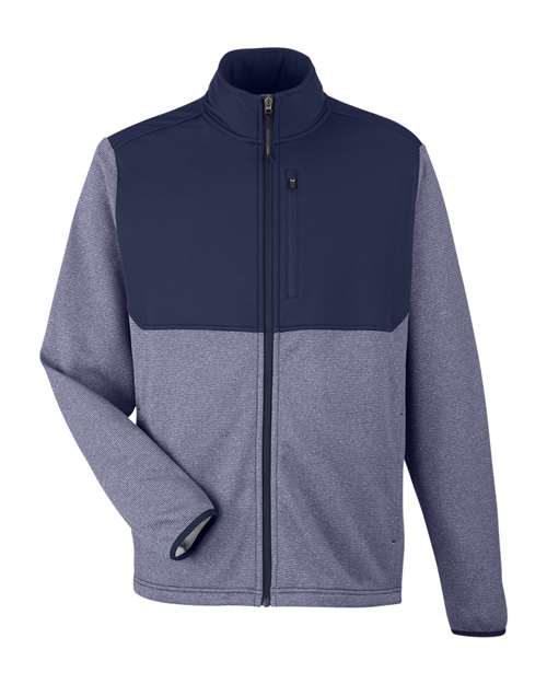 Men's Venture Heathered Stripe Hybrid Jacket - 13436