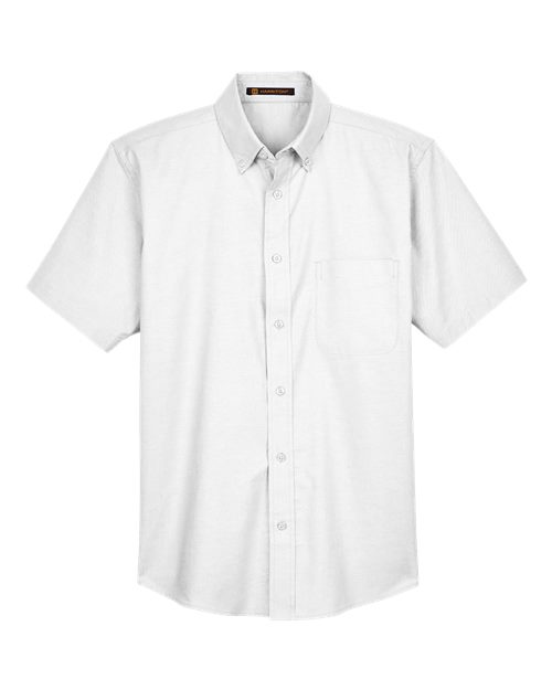 Men's Oxford Short Sleeve with Stain-Release - 13955