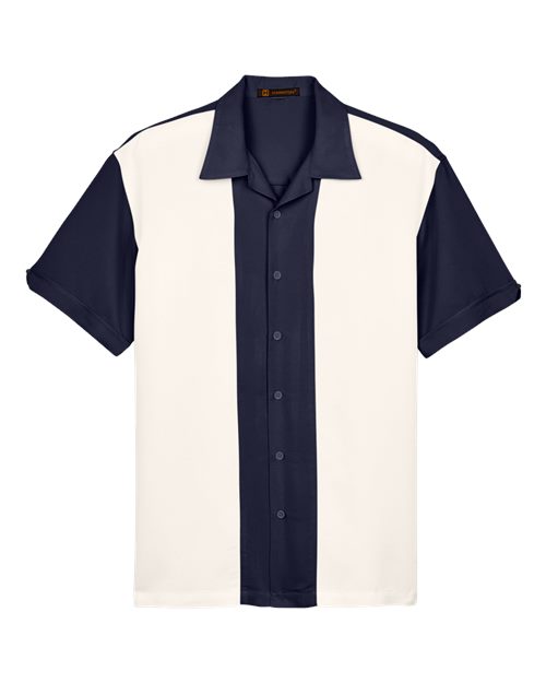Men's Two-Tone Camp Shirt - 14440