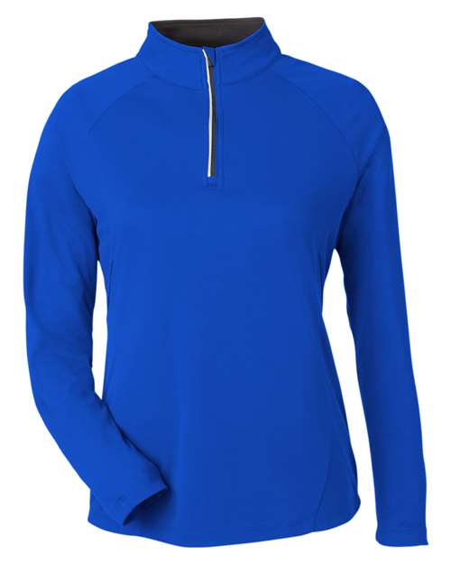 Women's Origin Performance Pique Quarter-Zip Pullover - 14489