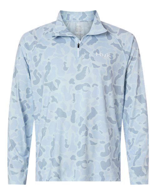Men's Airweight KC Printed Quarter-Zip Pullover - 16212