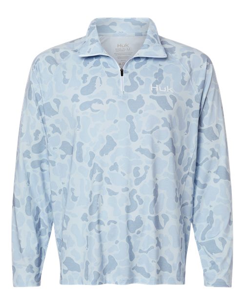 Men's Airweight KC Printed Quarter-Zip Pullover - 16212