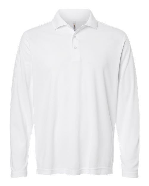 Men's Nova Performance Long Sleeve Pique Polo - 16387