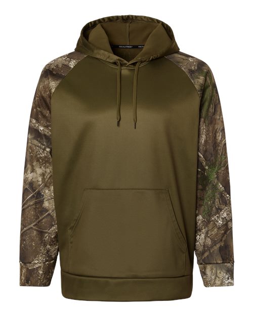 Unisex Realtree® Performance Colorblocked Hooded Sweatshirt - 16484