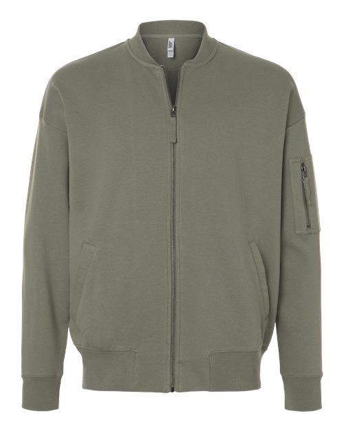 Unisex French Terry Bomber Jacket - 16626