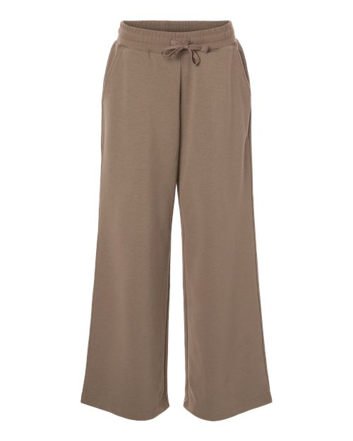 Women's French Terry Wide Leg Pants - 16627
