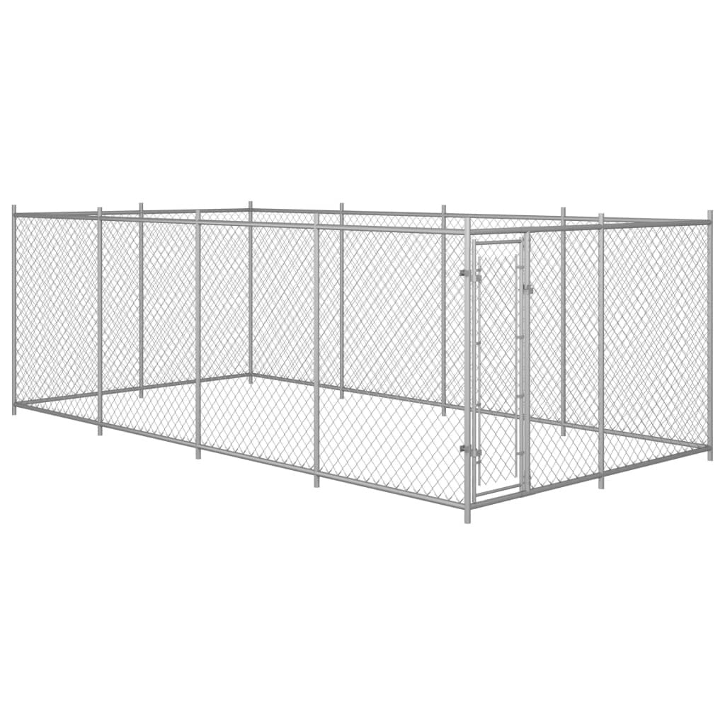 Outdoor Dog Kennel 24.9'x12.5'x6.2'