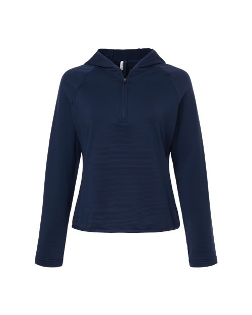Women's Qualify Quarter-Zip Hooded Pullover - 16394
