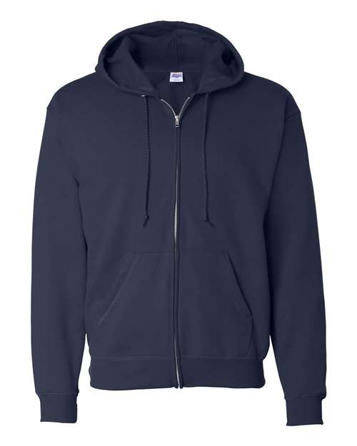 Unisex EcoSmart® Full-Zip Hooded Sweatshirt - 410