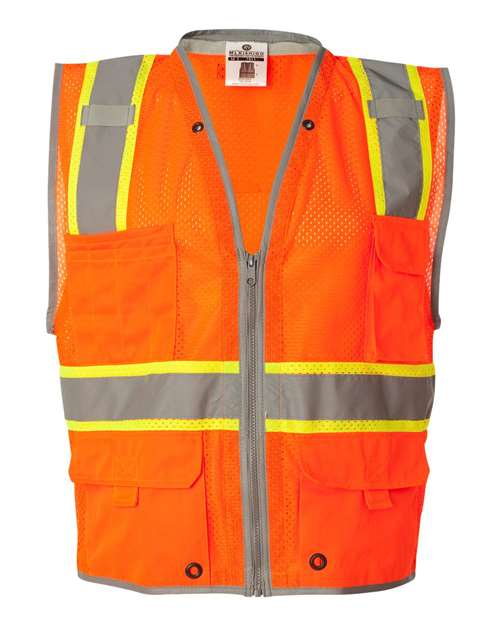 Unisex Premium Brilliant Series® Heavy-Duty Class 2 Vest - 2252
