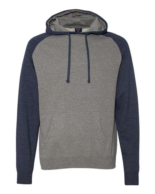 Unisex Raglan Hooded Sweatshirt - 2387