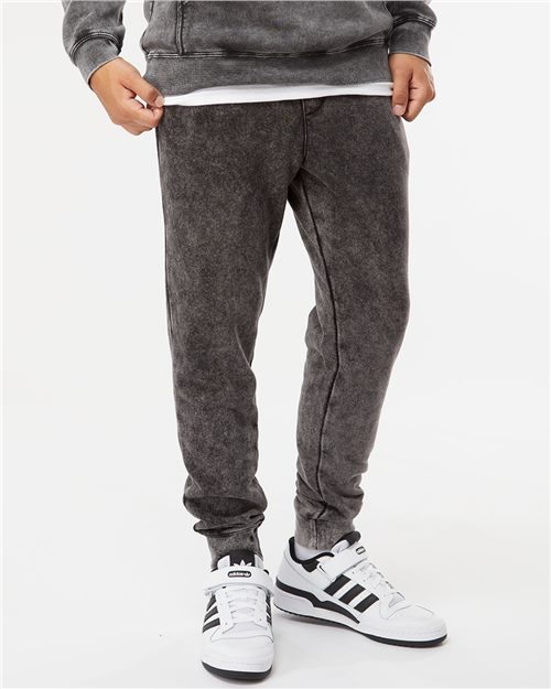 Unisex Mineral Wash Fleece Sweatpants - 7566