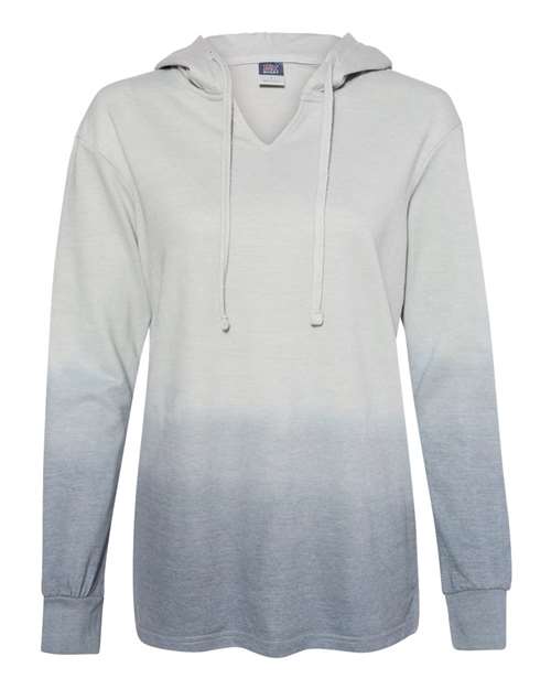 Women's French Terry Ombré Hooded Sweatshirt - 7806