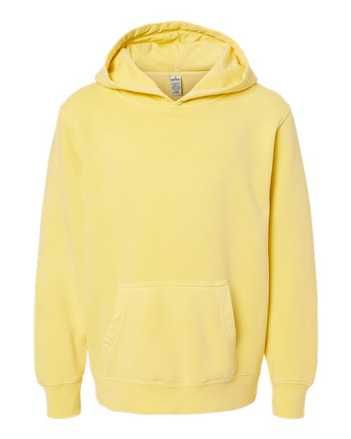 Youth Midweight Pigment-Dyed Hooded Sweatshirt - 10325