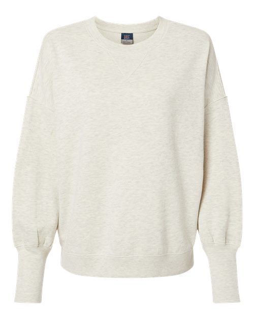 Women's Sueded Fleece Crewneck Sweatshirt - 10418