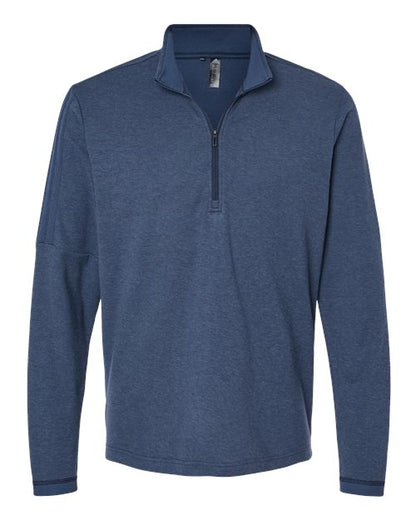 Men's 3-Stripes Quarter-Zip Sweater Pullover - 11013