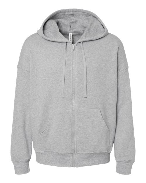 Unisex Sponge Fleece DTM Full-Zip Hoodie Sweatshirt - 11242
