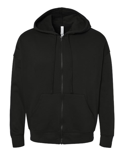 Unisex Sponge Fleece DTM Full-Zip Hoodie Sweatshirt - 11242