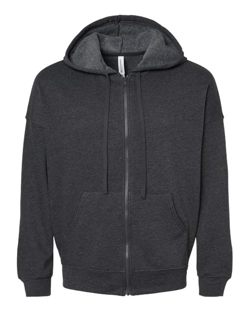 Unisex Sponge Fleece DTM Full-Zip Hoodie Sweatshirt - 11242