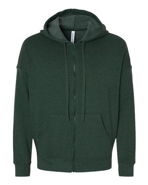 Unisex Sponge Fleece DTM Full-Zip Hoodie Sweatshirt - 11242