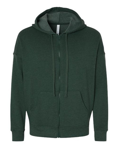 Unisex Sponge Fleece DTM Full-Zip Hoodie Sweatshirt - 11242