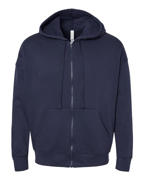 Unisex Sponge Fleece DTM Full-Zip Hoodie Sweatshirt - 11242