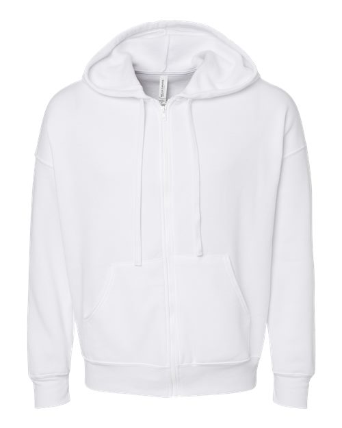 Unisex Sponge Fleece DTM Full-Zip Hoodie Sweatshirt - 11242
