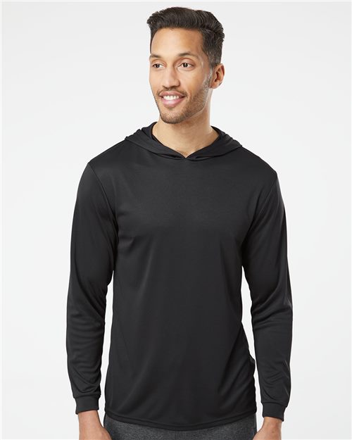 Unisex Bahama Performance Hooded Long Sleeve T-Shirt - 10526