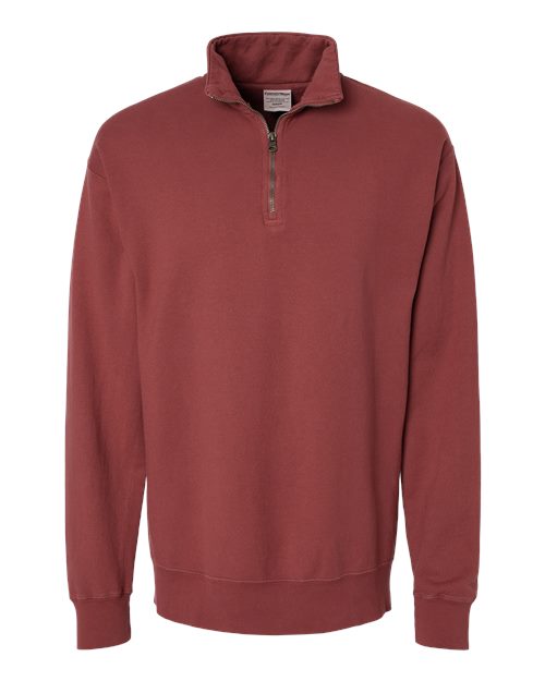 Unisex Garment-Dyed Quarter-Zip Sweatshirt - 11286