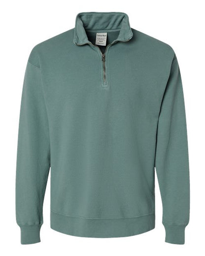 Unisex Garment-Dyed Quarter-Zip Sweatshirt - 11286