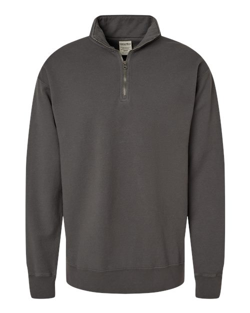 Unisex Garment-Dyed Quarter-Zip Sweatshirt - 11286