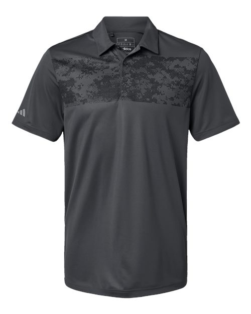 Men's Camo Chest Print Polo - 11350