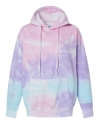 Unisex Tie-Dyed Hooded Sweatshirt - 10937