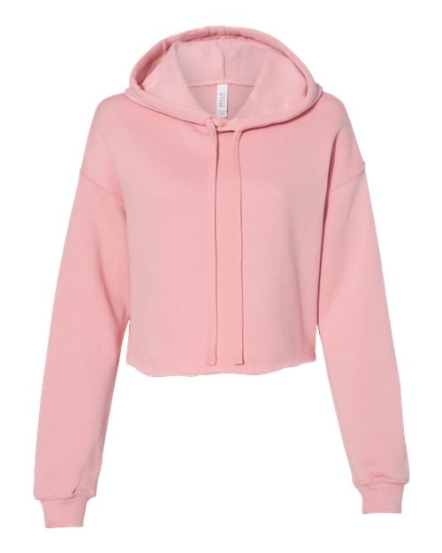 Women's Crop Fleece Hoodie Sweatshirt - 6891