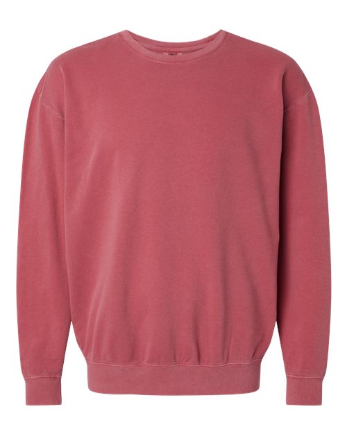 Unisex Garment-Dyed Lightweight Fleece Crewneck Sweatshirt - 11675
