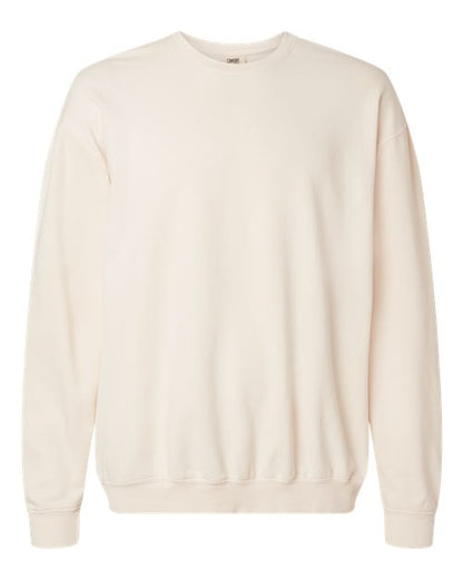 Unisex Garment-Dyed Lightweight Fleece Crewneck Sweatshirt - 11675