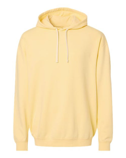 Unisex Garment-Dyed Lightweight Fleece Hooded Sweatshirt - 11676