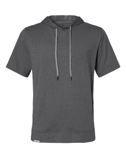 Men's Eco Revive™ Ventura Soft Knit Short Sleeve Hooded Sweatshirt - 11824