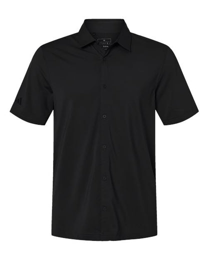 Men's Full Button Down Short Sleeve Shirt - 11962