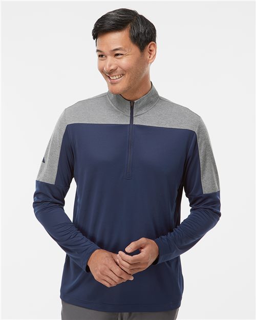 Men's Ultimate365 Lightweight Colorblocked Quarter-Zip Pullover - 11011