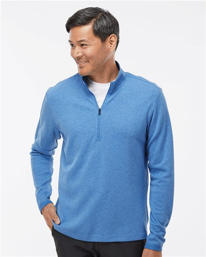 Men's 3-Stripes Quarter-Zip Sweater Pullover - 11013