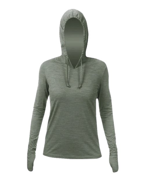 Women's Breeze Tech Hooded Long Sleeve T-Shirt - 12222