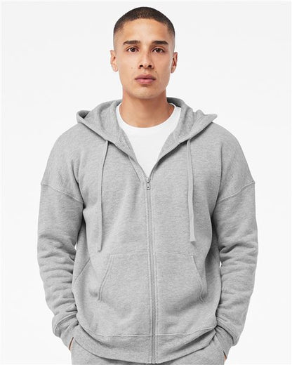 Unisex Sponge Fleece DTM Full-Zip Hoodie Sweatshirt - 11242