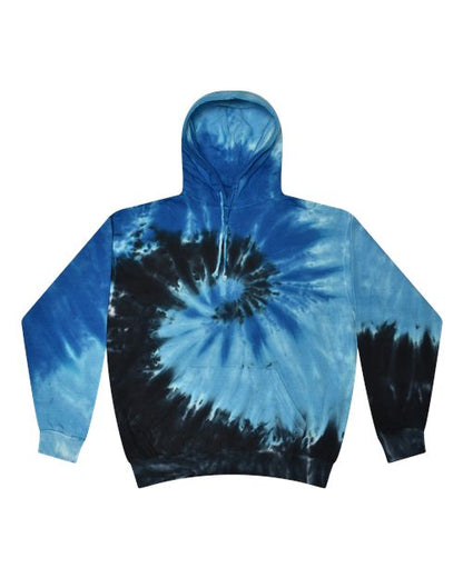 Unisex Tie-Dyed Hooded Sweatshirt - 10937