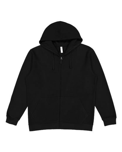 Unisex Full-Zip Fleece Hoodie Sweatshirt - 12396