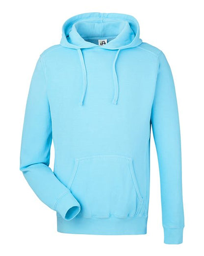 Unisex Pigment-Dyed Fleece Hooded Sweatshirt - 11764